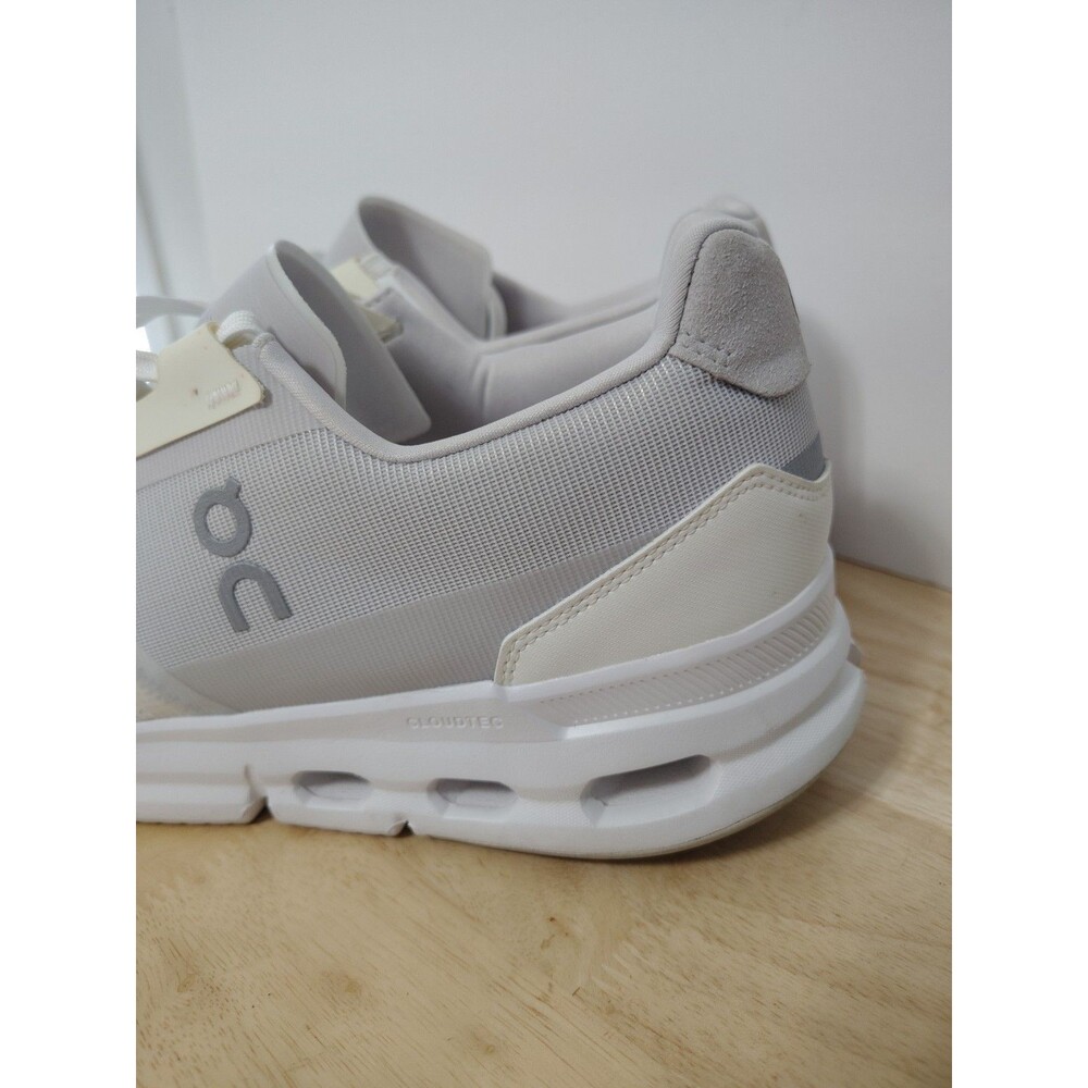 Men's On Cloud Cloudrift White/Frost, Mens 11.5 US Eu 46 UK 11 Swiss Engineering - Picture 7 of 16